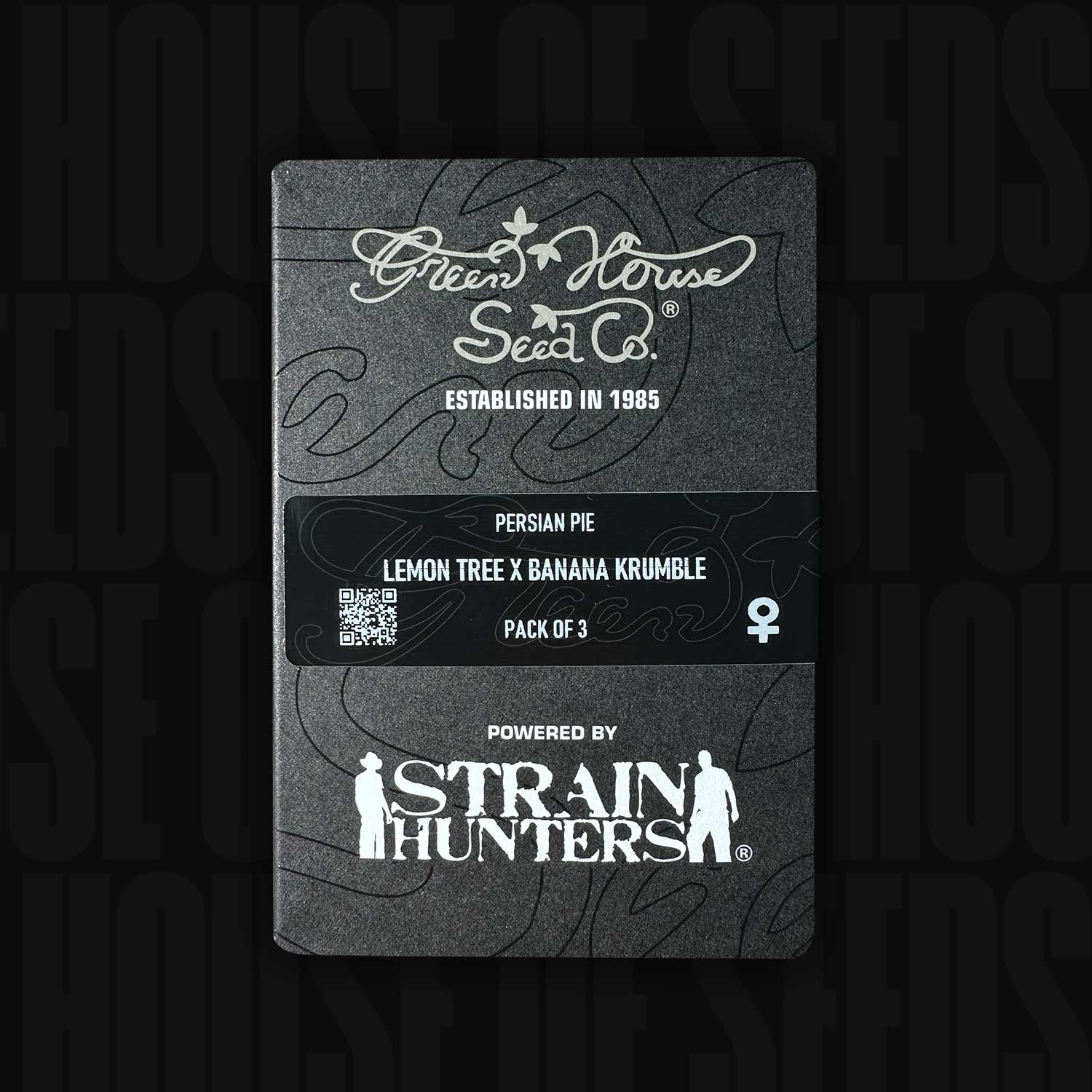 Persian Pie Samen von Green House Seeds, Packung mit 3 Samen, Lemon Tree x Banana Krumble.